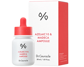 Сироватка з азелаїновою кислотою 10% та мадекасосидом Dr.Ceuracle Azelaic 10 & Madeca Ampoule, 30 мл 151616194 фото