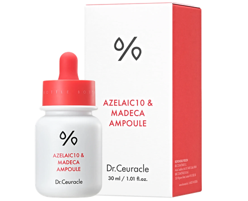 Сироватка з азелаїновою кислотою 10% та мадекасосидом Dr.Ceuracle Azelaic 10 & Madeca Ampoule, 30 мл 151616194 фото Сироватка з азелаїновою кислотою 10% та мадекасосидом Dr.Ceuracle Azelaic 10 & Madeca Ampoule, 30 мл 151616194 фото