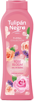 Парфумований гель для душу "Квітка троянди" Tulipan Negro Floral Collection Bath And Shower Gel, 650 мл 65458 фото