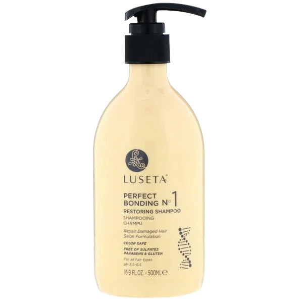 Відновлюючий шампунь для пошкодженого волосся Luseta Beauty Perfect Bonding Restoring Shampoo 500 мл 9616 фото Відновлюючий шампунь для пошкодженого волосся Luseta Beauty Perfect Bonding Restoring Shampoo 500 мл 9616 фото