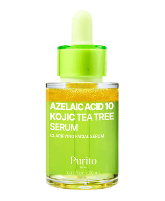 Сироватка проти акне з чайним деревом, азелаїновою та коєвою кислотами Purito Seoul Azelaic Acid 10 Kojic Tea Tree Serum, 30 мл 02596 фото Сироватка проти акне з чайним деревом, азелаїновою та коєвою кислотами Purito Seoul Azelaic Acid 10 Kojic Tea Tree Serum, 30 мл 02596 фото