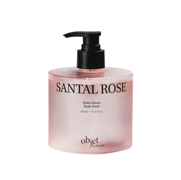 Гель для душу Objet by Kundal Moist Gleam Body Wash Santal Rose, 450 мл 36478 фото