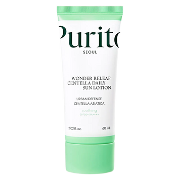 Лосьйон сонцезахисний на кожен день Purito Seoul Wonder Releaf Centella Daily Sun Lotion 50+ PA++++ 60 мл 12059 фото