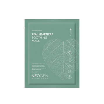 Заспокійлива маска Neogen Dermalogy Real Heartleaf Soothing Mask, 37 г 2361 фото