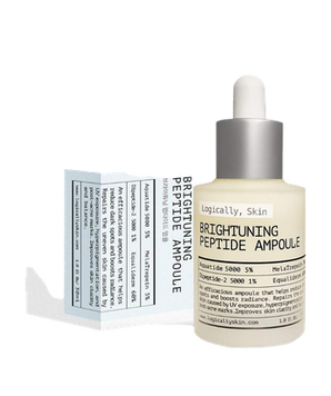 Пептидна сироватка проти пігментних плям та нерівного тону Logically, Skin Brightuning Peptide Ampoule 30 мл 56930 фото