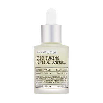Пептидна сироватка проти пігментних плям та нерівного тону Logically, Skin Brightuning Peptide Ampoule 30 мл 56930 фото