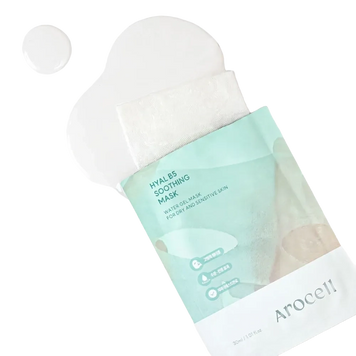 Заспокійлива маска з пантенолом та гіалуроновою кислотою Arocell 10 Hyal B5 Soothing Masks 20121 фото