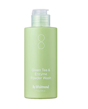 Ензимна пудра для вмивання з ароматом матчі By Wishtrend Green Tea & Enzyme Powder Wash 110 г 42036 фото
