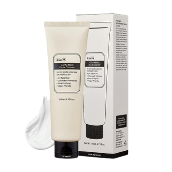 Засіб для делікатного очищення обличчя DEAR, KLAIRS Gentle Black Facial Cleanser, 140 мл 548621558 фото