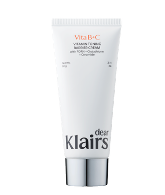 Вітамінний тонізуючий бар’єрний крем Dear, Klairs Vitamin Toning Barrier Cream, 60 мл 4198 фото Вітамінний тонізуючий бар’єрний крем Dear, Klairs Vitamin Toning Barrier Cream, 60 мл 4198 фото