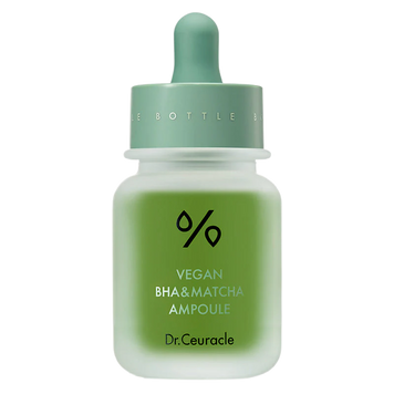 Ампульна сироватка з BHA кислотою та екстрактом чаю Матчa Dr.Ceuracle Vegan BHA&Matcha Ampoule, 30 мл 25416151 фото