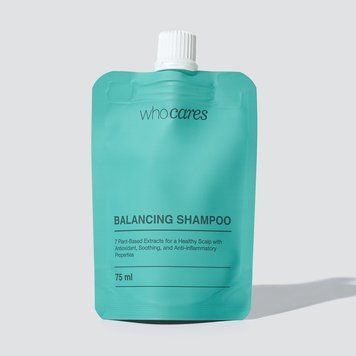 Тревел-пак шампуню безсульфатного WhoCares Balancing Shampoo, 75 мл 20135 фото