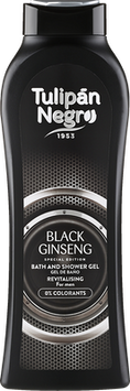 Гель для душу &laquo;Чорний женьшень&raquo; Tulipan Negro Black Ginseng Shower Gel, 650 мл 16157 фото