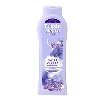 Гель для душу "Солодка фіалка" Tulipan Negro Shower Gel, 650 мл 51451 фото
