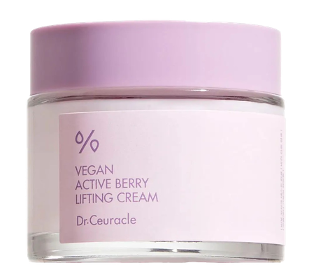 Ліфтинг крем-гель з ресвератролом Dr.Ceuracle Vegan Active Berry Lifting Cream 75 мл 45161 фото Ліфтинг крем-гель з ресвератролом Dr.Ceuracle Vegan Active Berry Lifting Cream 75 мл 45161 фото