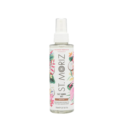 Автобронзат-спрей для обличчя St. Moriz Face Tanning Mist Medium Coconut Paradise Fragrance, 150 мл 1554 фото Автобронзат-спрей для обличчя St. Moriz Face Tanning Mist Medium Coconut Paradise Fragrance, 150 мл 1554 фото